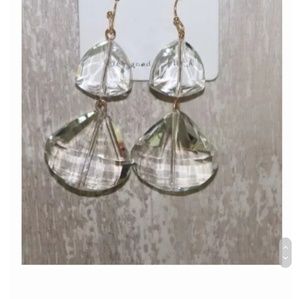 Crystal Drop stone Earrings